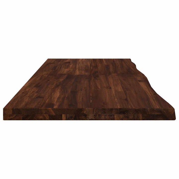 Rektangulært Bordplade 90 x 50 x 3,5 cm Rektangulær Mørk Brun