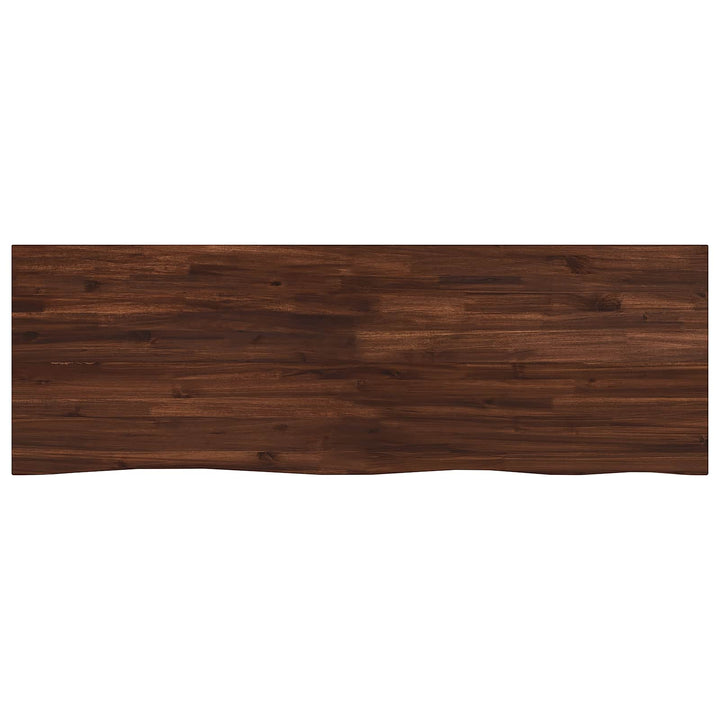 Rektangulært Bordplade 90 x 50 x 3,5 cm Rektangulær Mørk Brun