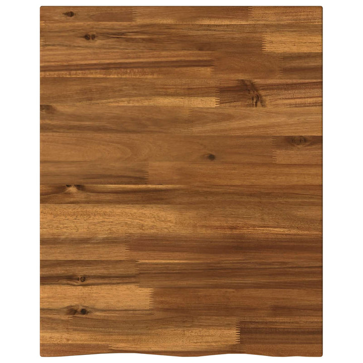 Rektangulært Bordplade 50 x 50 x 3,5 cm Firkantet Naturfarvet