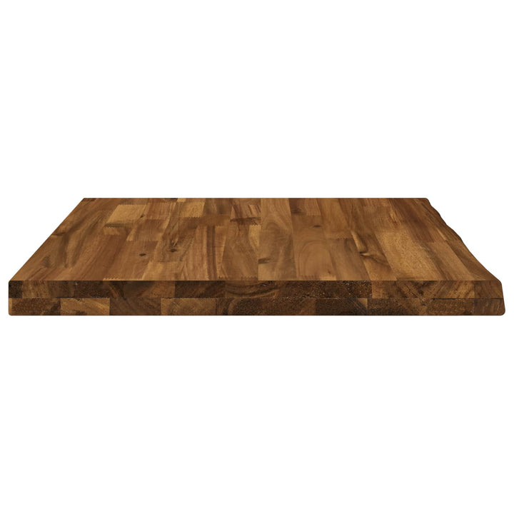 Rektangulært Bordplade 90 x 50 x 3,5 cm Rektangulær Naturfarvet