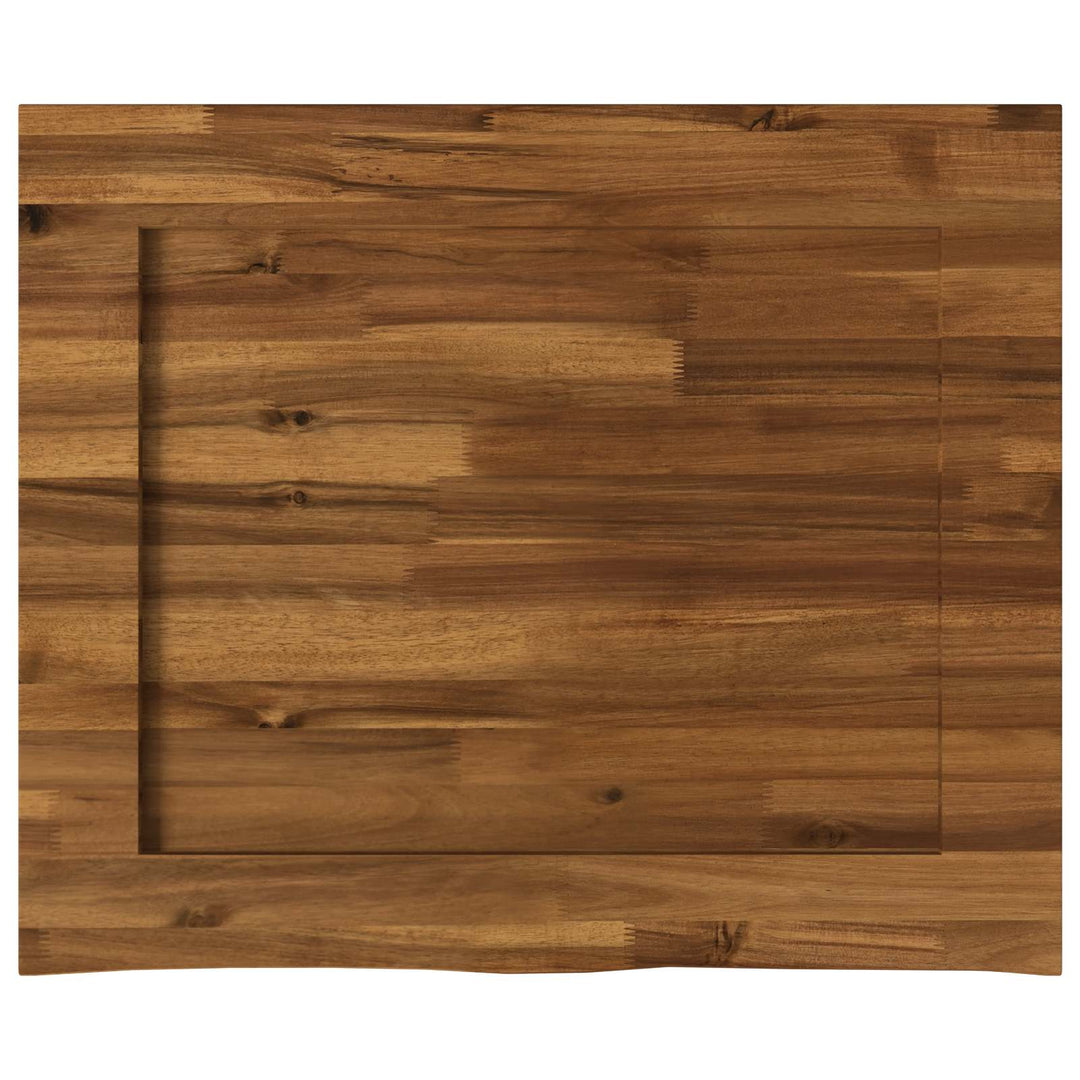Rektangulært Bordplade 90 x 50 x 3,5 cm Rektangulær Naturfarvet
