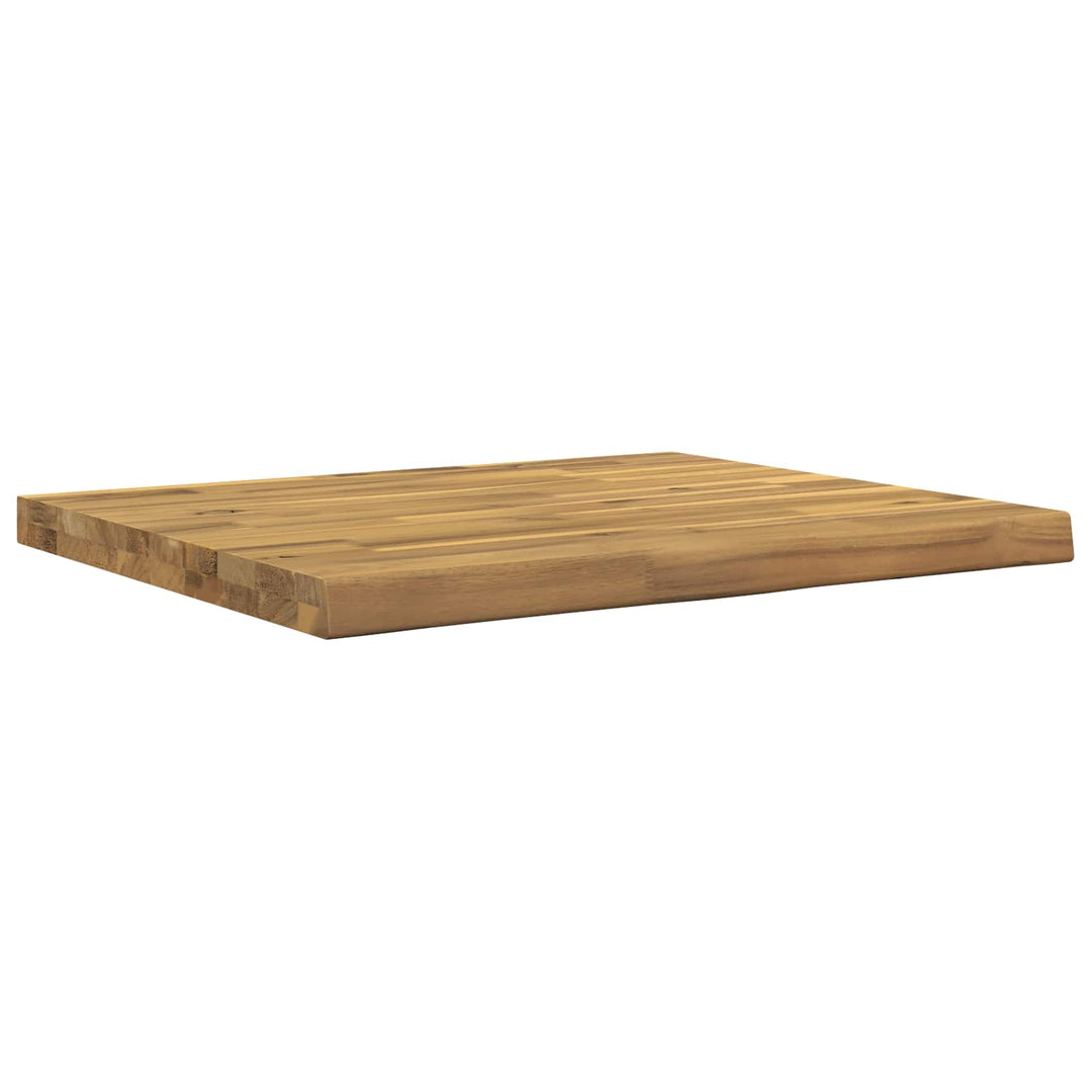 Rektangulært Bordplade 90 x 50 x 3,5 cm Rektangulær Hvid