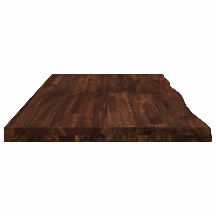 Rektangulært Bordplade 90 x 50 x 3,5 cm Rektangulær Mørk Brun