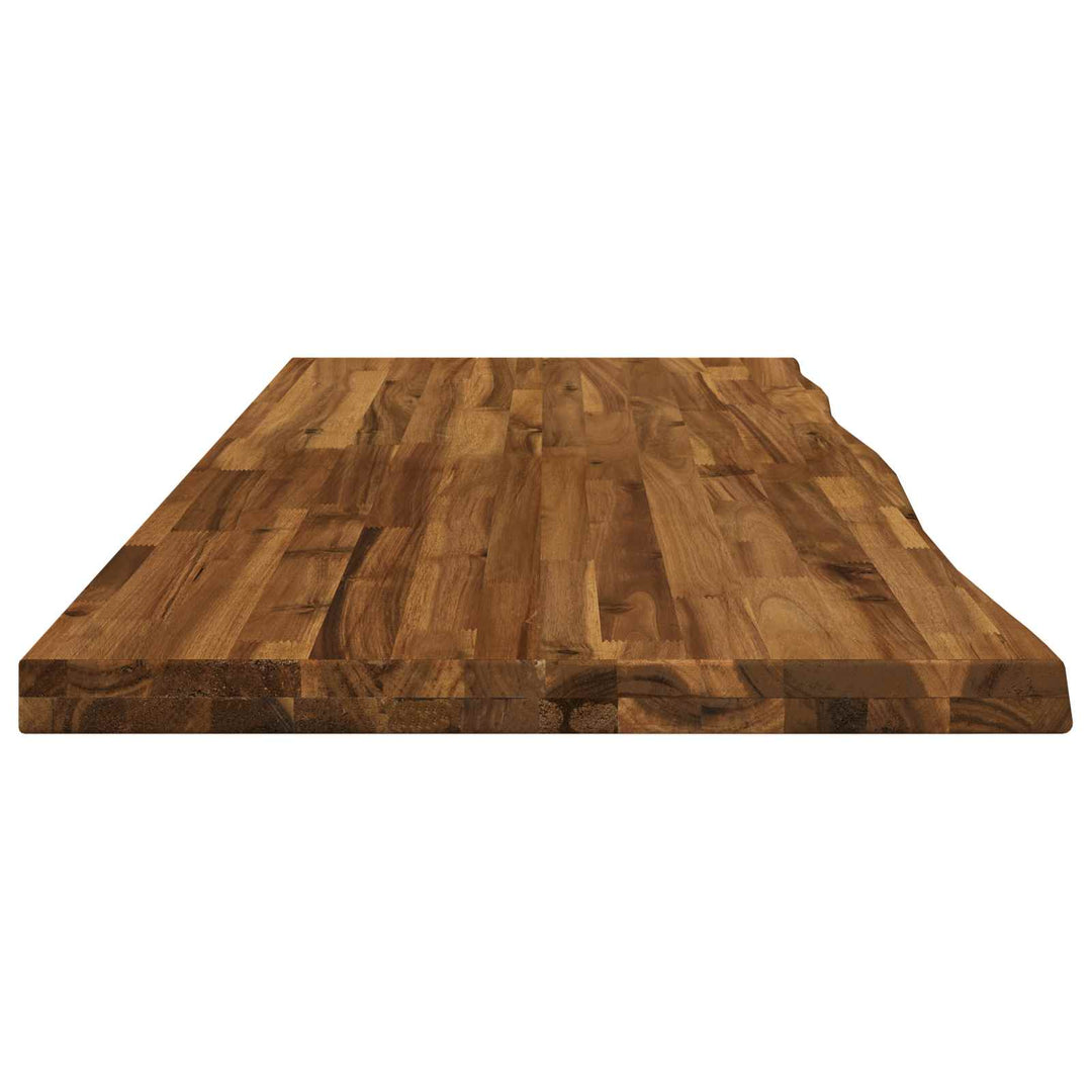 Rektangulært Bordplade 90 x 50 x 3,5 cm Rektangulær Naturfarvet