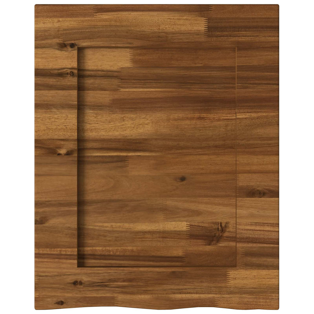 Rektangulært Bordplade 90 x 50 x 3,5 cm Rektangulær Naturfarvet