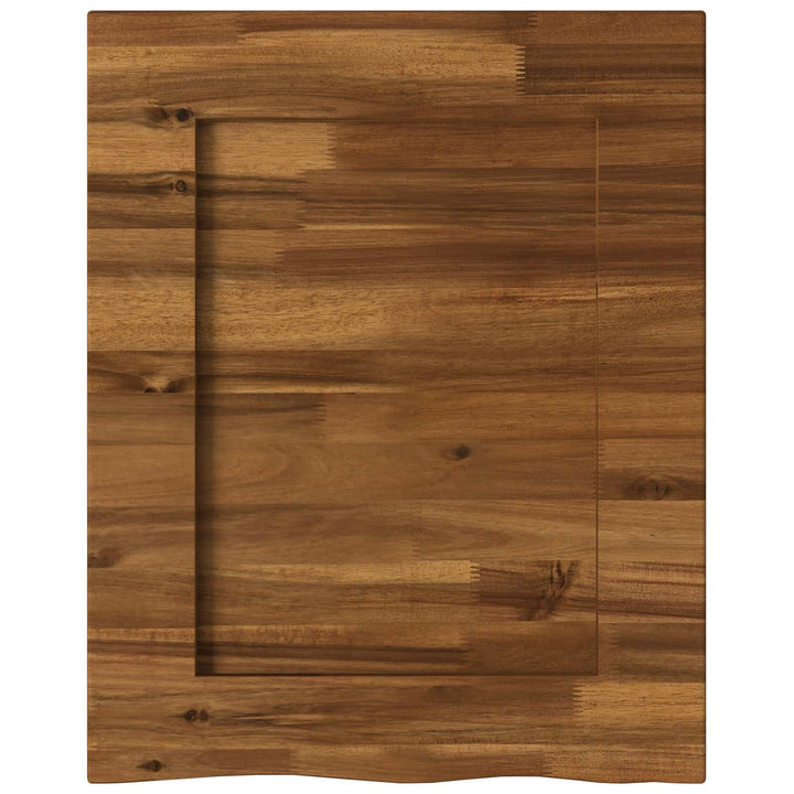 Rektangulært Bordplade 90 x 50 x 3,5 cm Rektangulær Naturfarvet