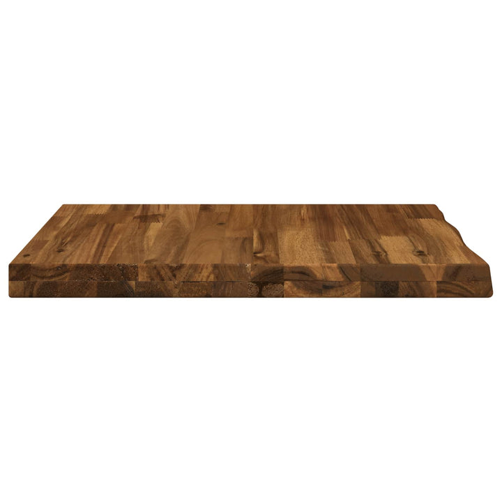 Rektangulært Bordplade 90 x 50 x 3,5 cm Rektangulær Naturfarvet