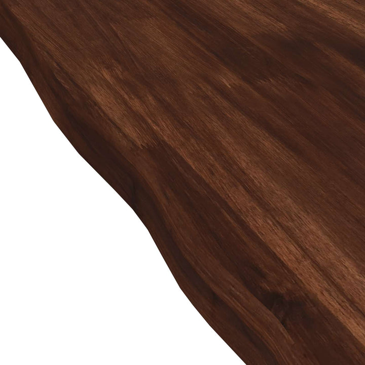 Rektangulært Bordplade 60 x 60 x 3,5 cm Firkantet Mørk Brun