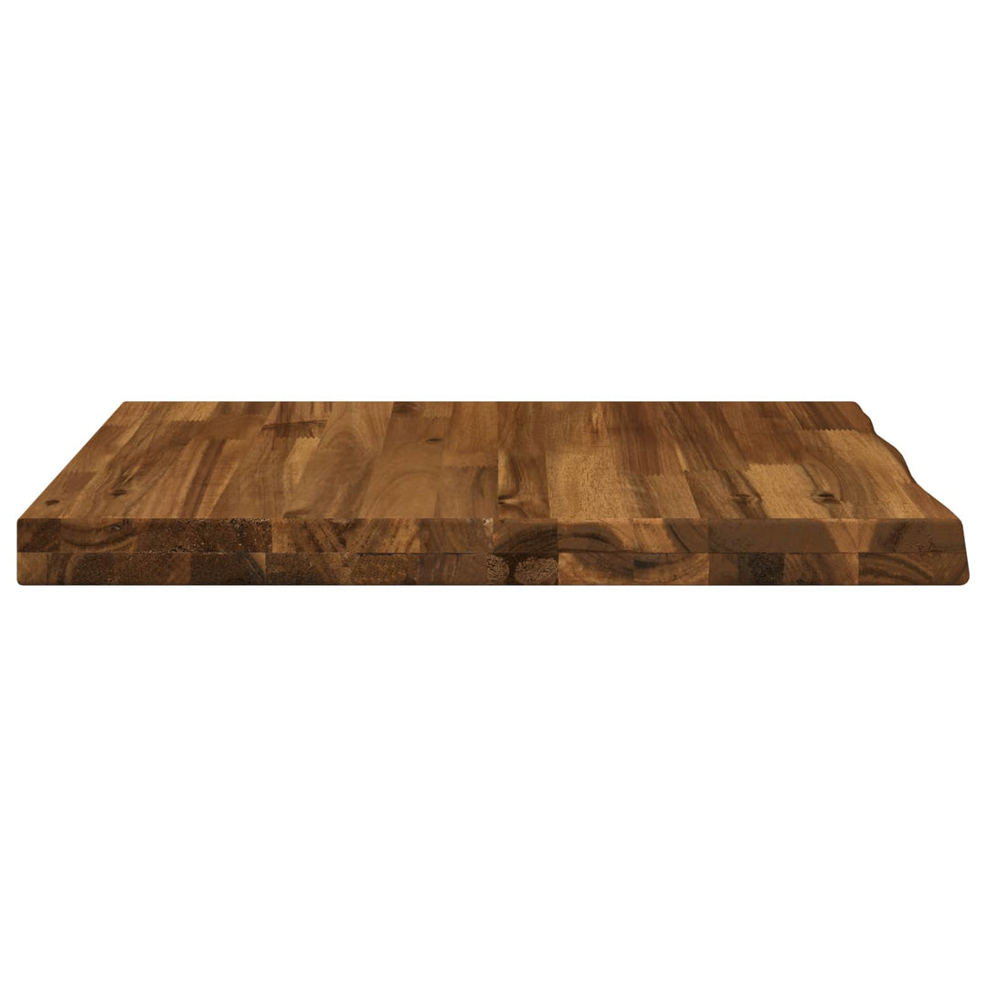 Rektangulært Bordplade 60 x 60 x 3,5 cm Firkantet Naturfarvet