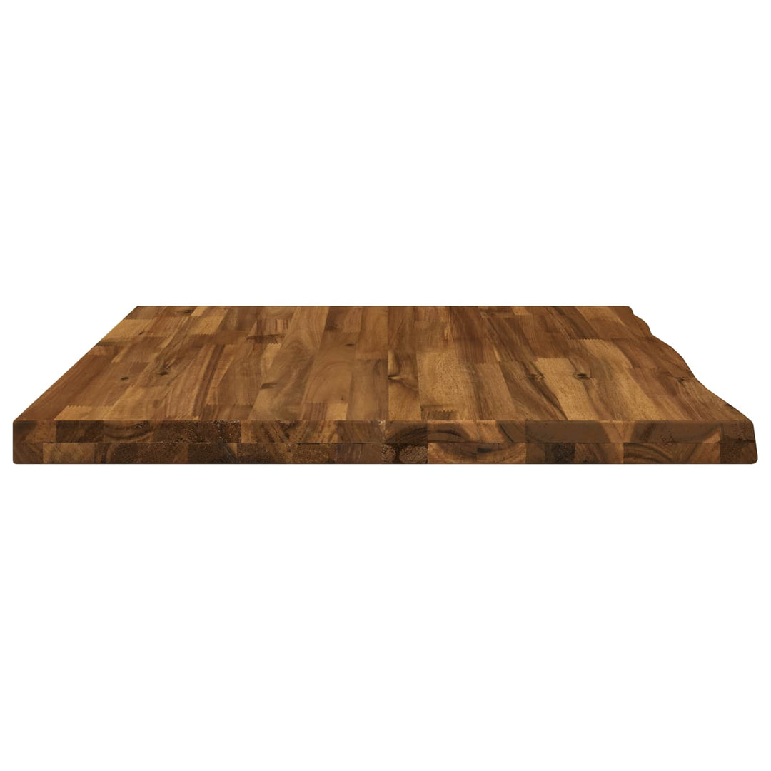 Rektangulært Bordplade 90 x 50 x 3,5 cm Rektangulær Naturfarvet