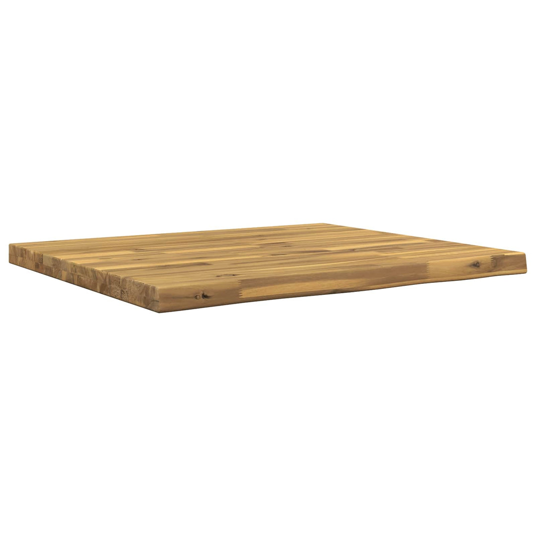Rektangulært Bordplade 90 x 50 x 3,5 cm Rektangulær Hvid