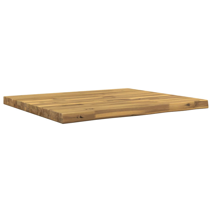 Rektangulært Bordplade 90 x 50 x 3,5 cm Rektangulær Hvid