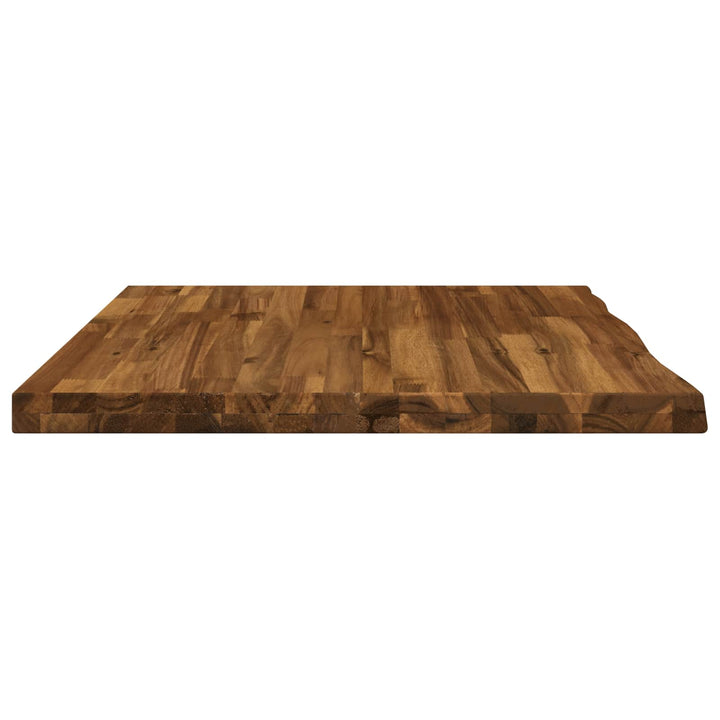 Rektangulært Bordplade 90 x 50 x 3,5 cm Rektangulær Naturfarvet