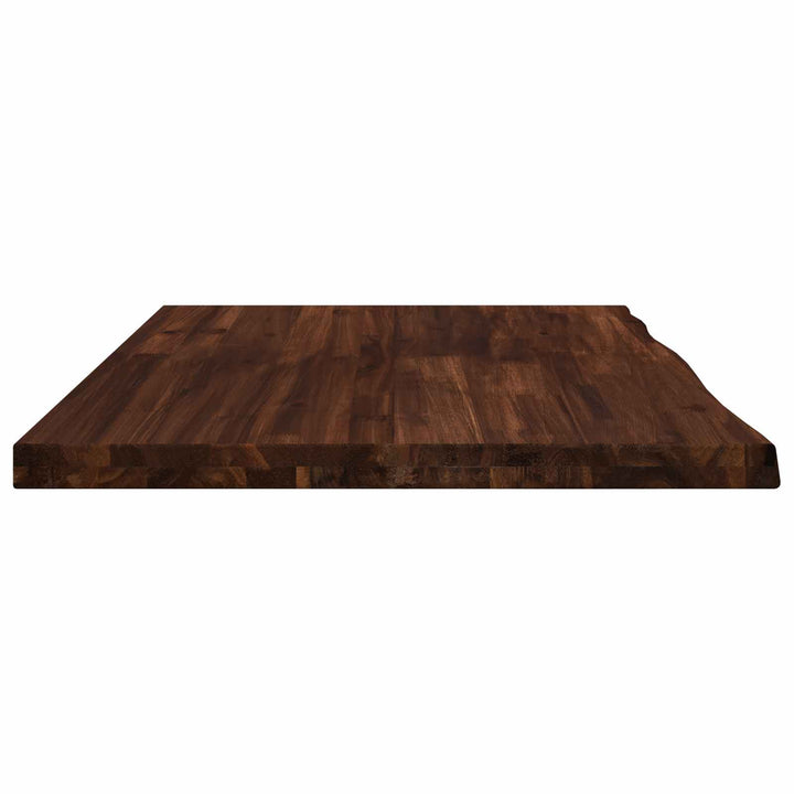 Rektangulært Bordplade 90 x 50 x 3,5 cm Rektangulær Mørk Brun