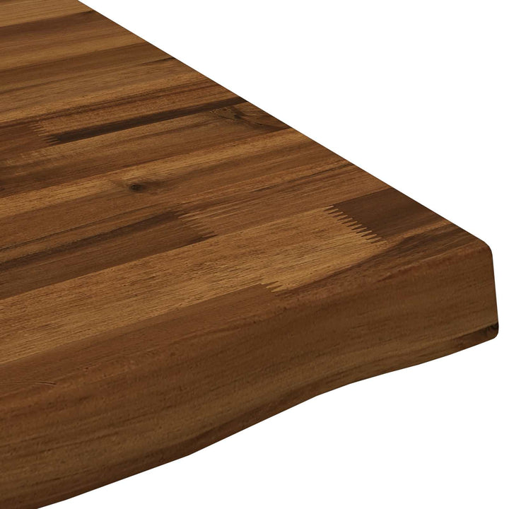 Rektangulært Bordplade 90 x 50 x 3,5 cm Rektangulær Naturfarvet