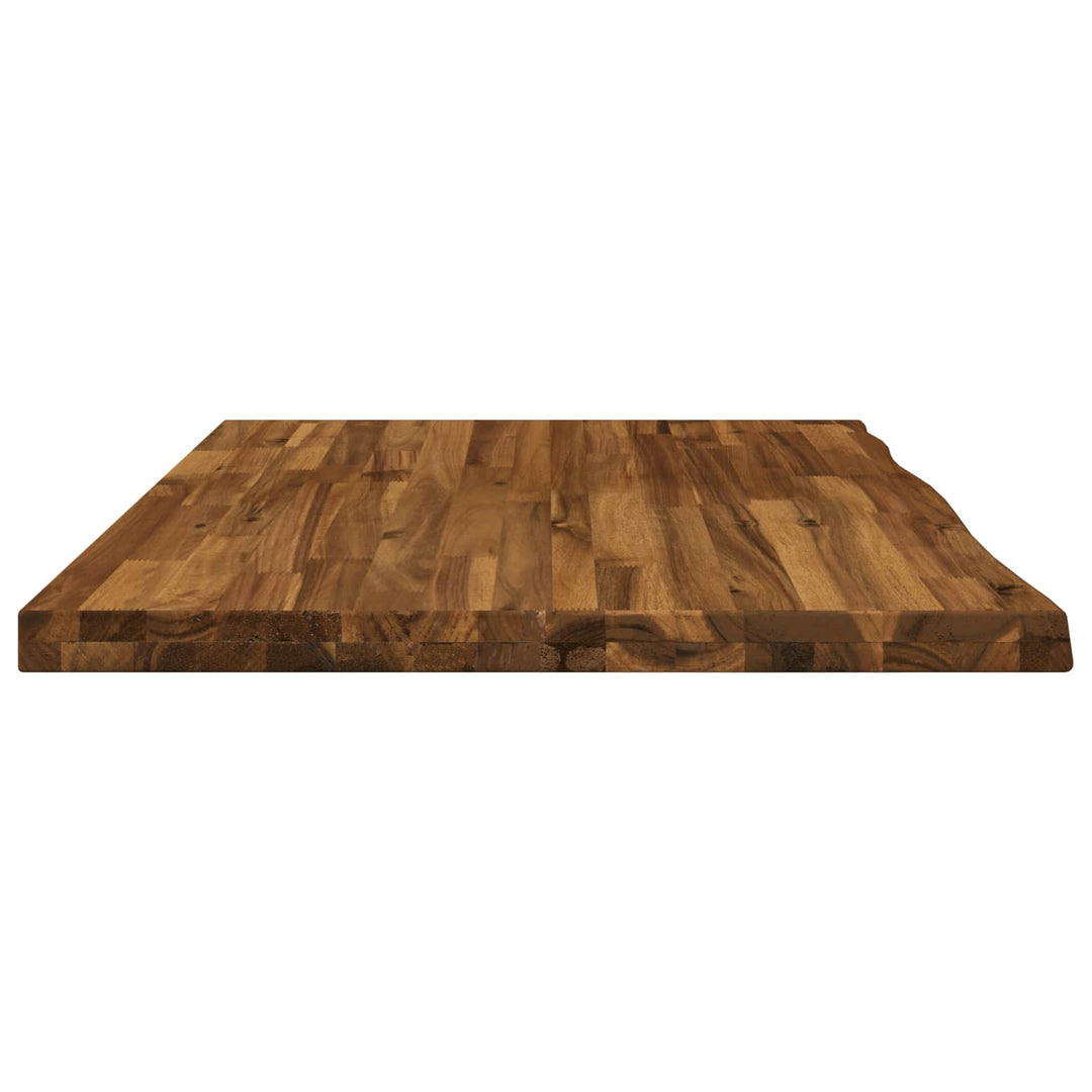 Rektangulært Bordplade 90 x 50 x 3,5 cm Rektangulær Naturfarvet