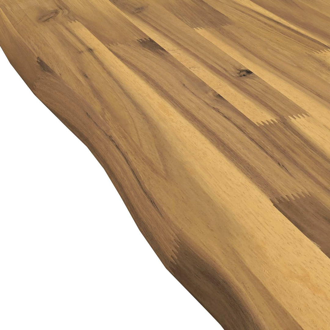 Rektangulært Bordplade 90 x 50 x 3,5 cm Rektangulær Hvid