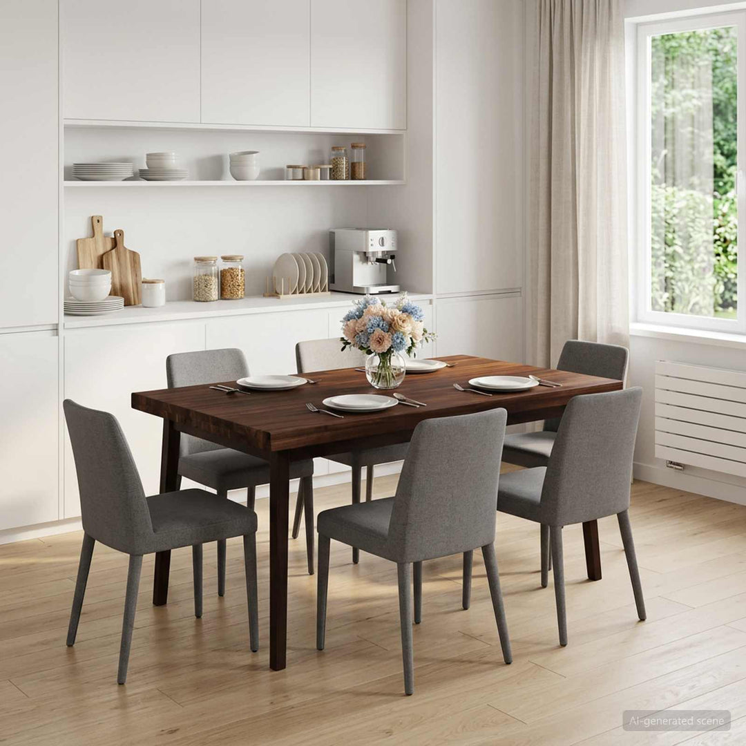 Rektangulært Bordplade 120 x 60 x 3,2 cm Rektangulær