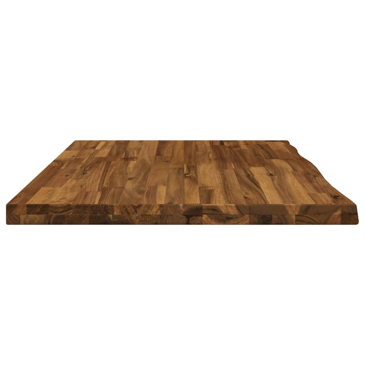 Rektangulært Bordplade 90 x 50 x 3,5 cm Rektangulær Naturfarvet
