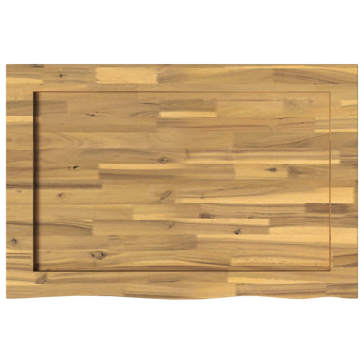Rektangulært Bordplade 90 x 50 x 3,5 cm Rektangulær Hvid