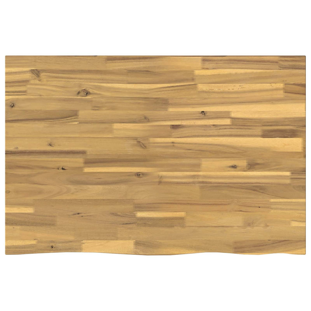 Rektangulært Bordplade 90 x 50 x 3,5 cm Rektangulær Hvid