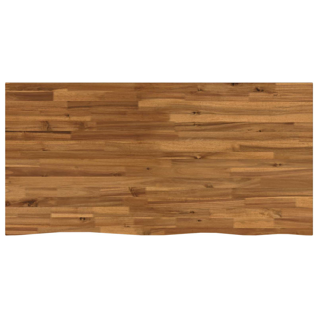Rektangulært Bordplade 90 x 50 x 3,5 cm Rektangulær Naturfarvet
