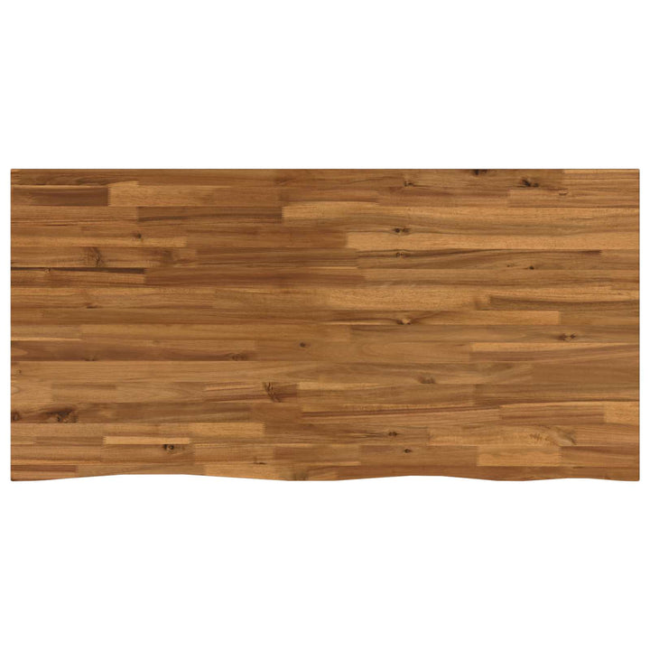Rektangulært Bordplade 90 x 50 x 3,5 cm Rektangulær Naturfarvet