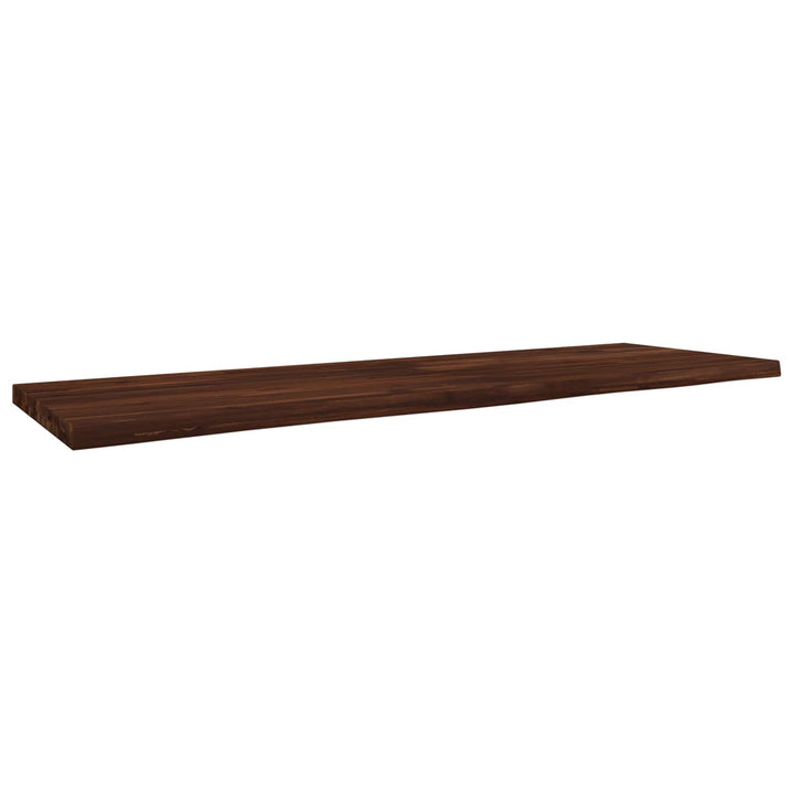 Rektangulært Bordplade 90 x 50 x 3,5 cm Rektangulær Mørk Brun