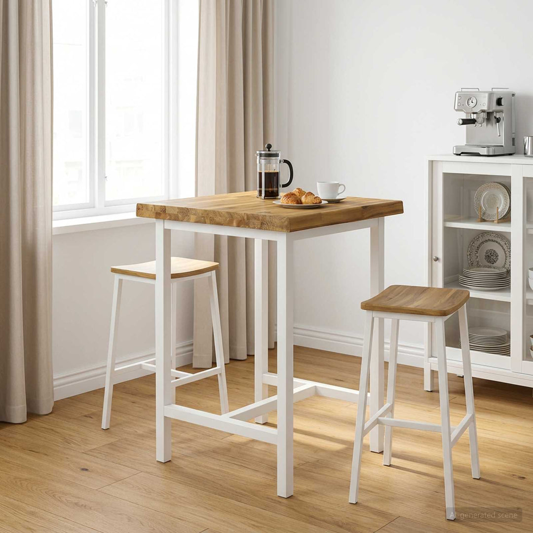 Rektangulært Bordplade 90 x 50 x 3,5 cm Rektangulær Hvid