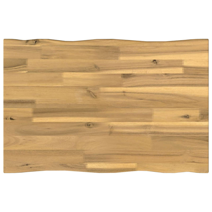 Rektangulært Bordplade 90 x 50 x 3,5 cm Rektangulær Hvid