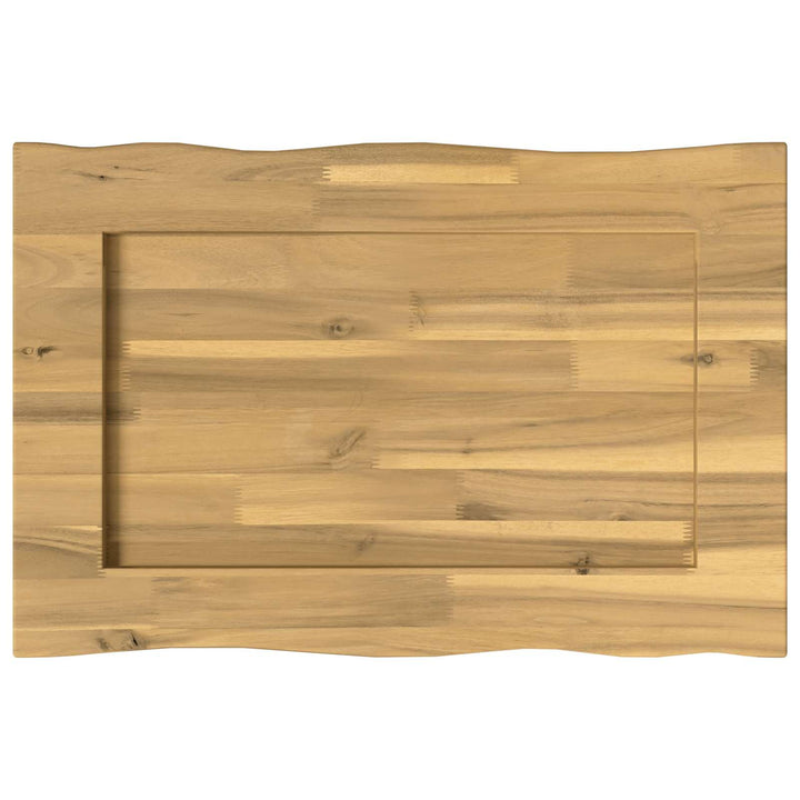 Rektangulært Bordplade 90 x 50 x 3,5 cm Rektangulær Hvid