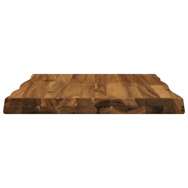 Rektangulært Bordplade 90 x 50 x 3,5 cm Rektangulær Naturfarvet