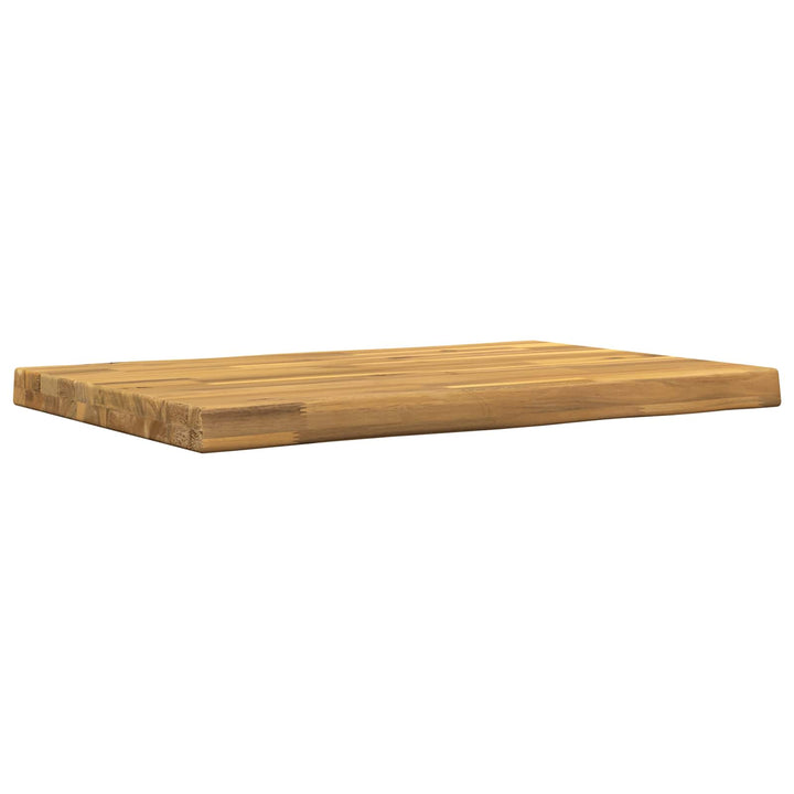 Rektangulært Bordplade 90 x 50 x 3,5 cm Rektangulær Hvid