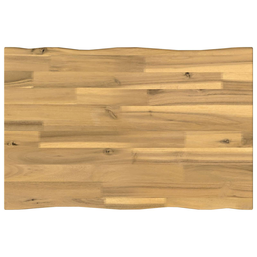 Rektangulært Bordplade 90 x 50 x 3,5 cm Rektangulær Hvid
