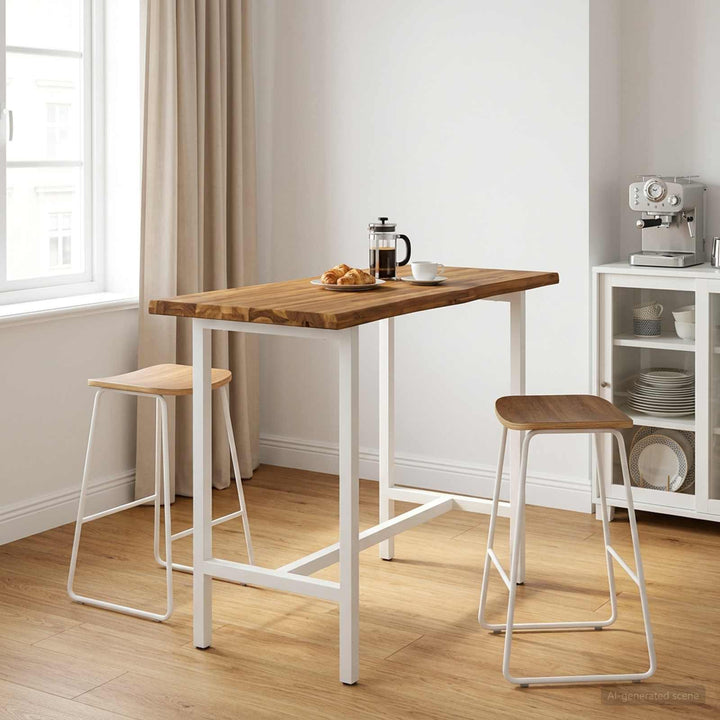 Rektangulært Bordplade 90 x 50 x 3,5 cm Rektangulær Naturfarvet