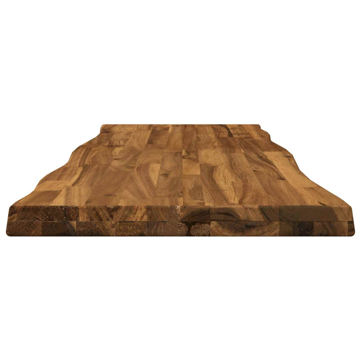 Rektangulært Bordplade 90 x 50 x 3,5 cm Rektangulær Naturfarvet