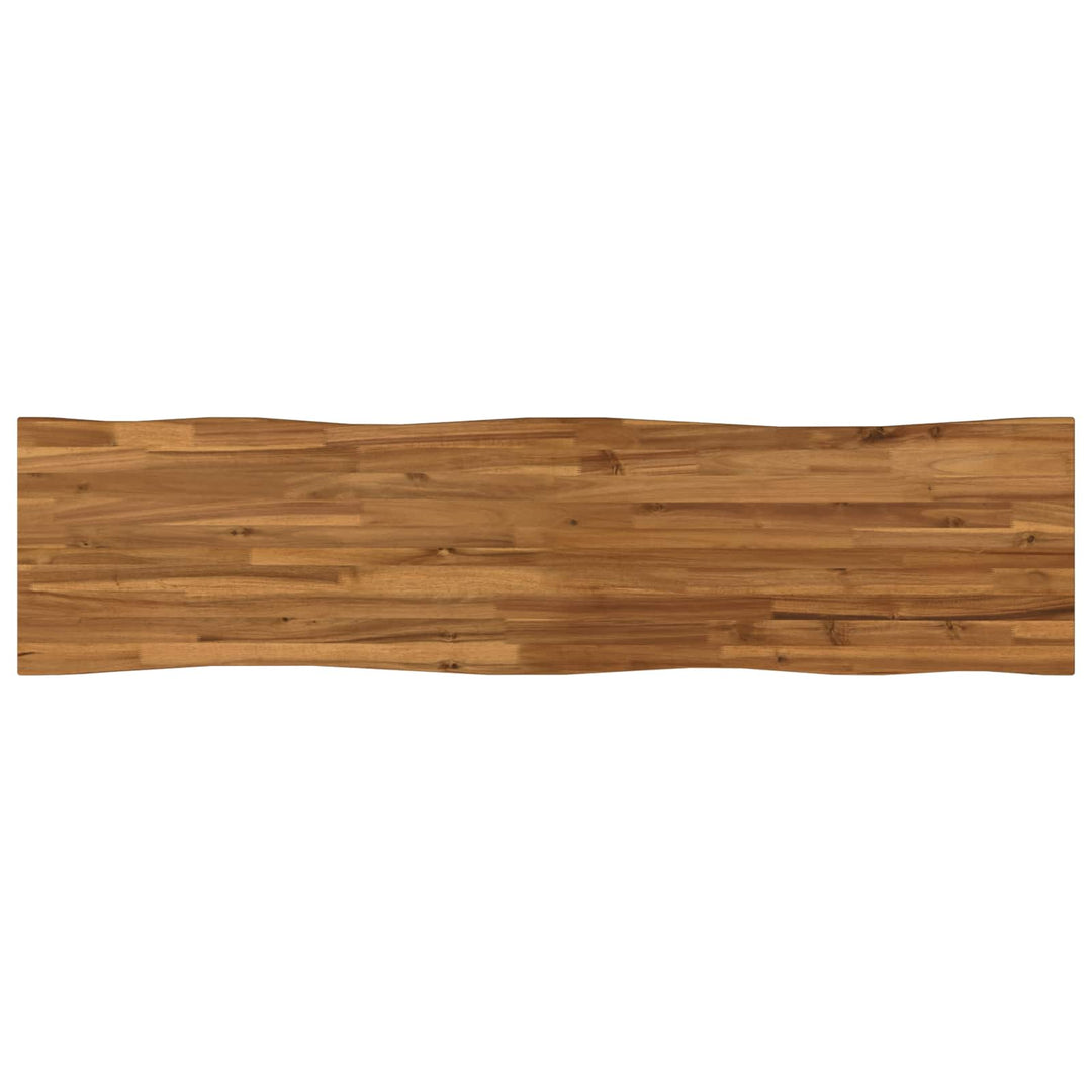 Rektangulært Bordplade 90 x 50 x 3,5 cm Rektangulær Naturfarvet