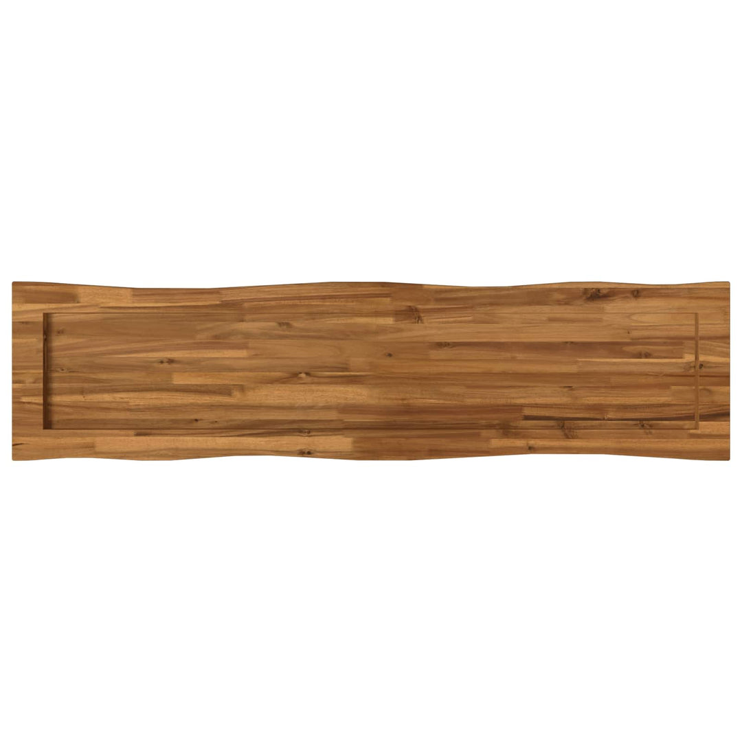 Rektangulært Bordplade 90 x 50 x 3,5 cm Rektangulær Naturfarvet