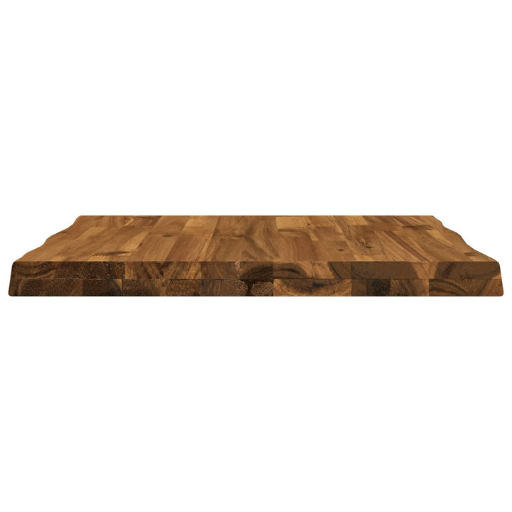 Rektangulært Bordplade 50 x 50 x 3,5 cm Firkantet Naturfarvet