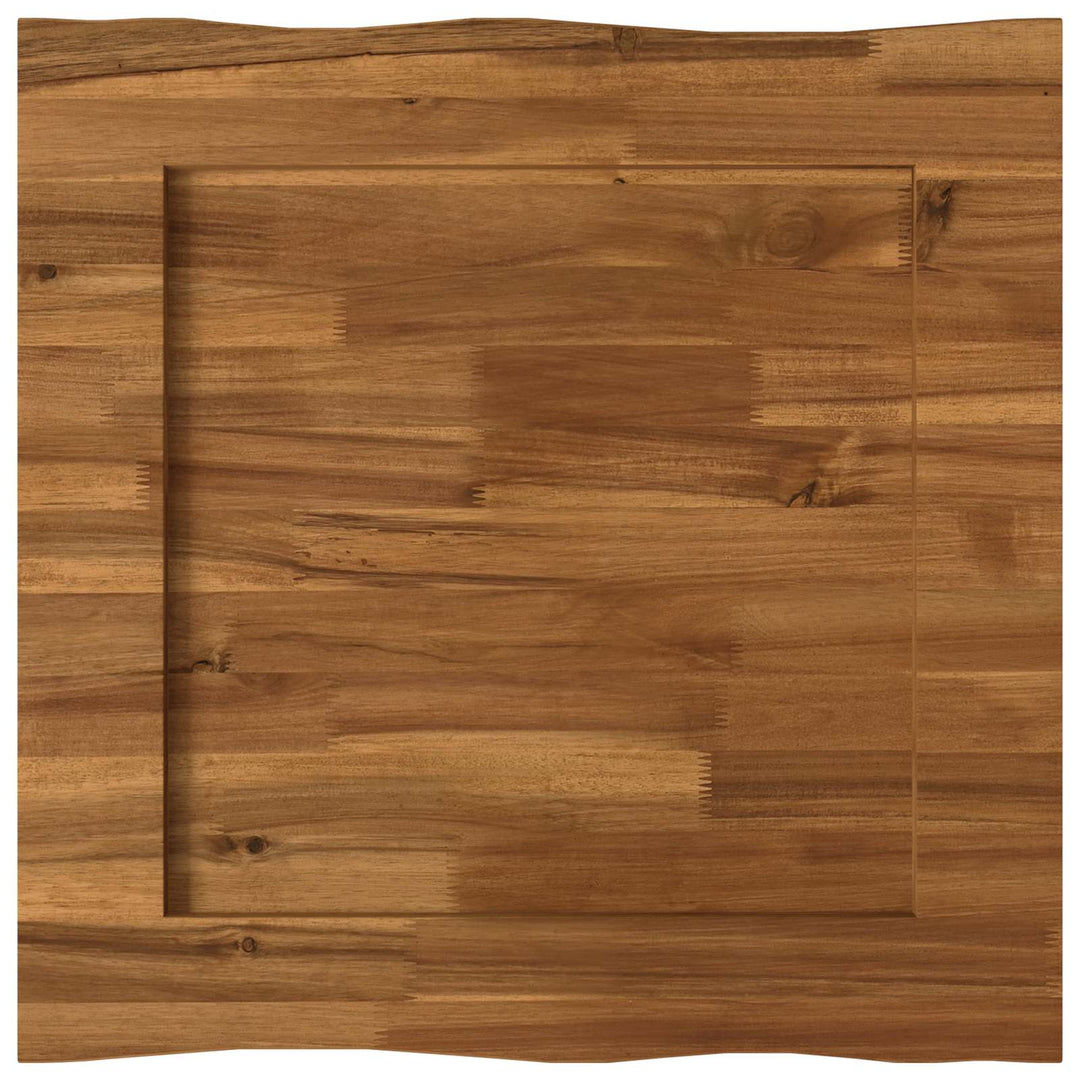 Rektangulært Bordplade 60 x 60 x 3,5 cm Firkantet Naturfarvet