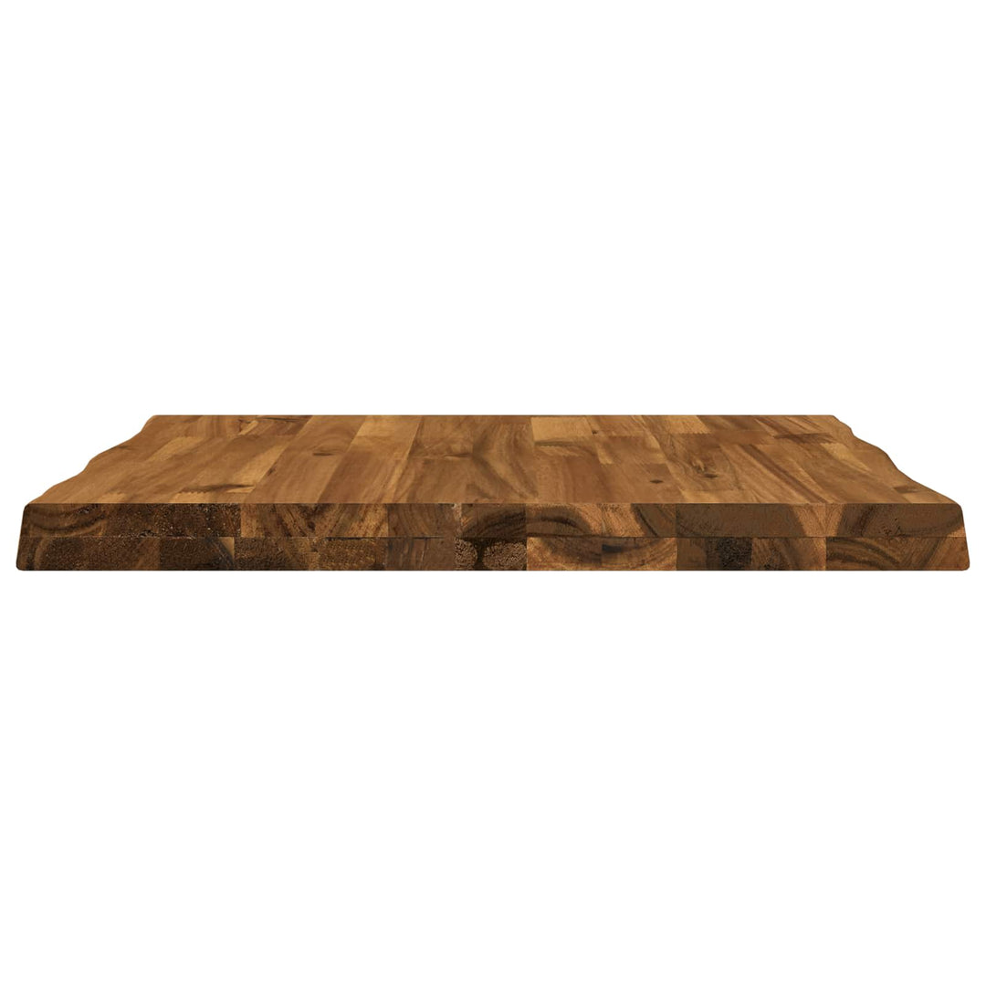Rektangulært Bordplade 60 x 60 x 3,5 cm Firkantet Naturfarvet