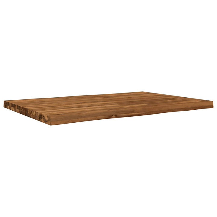 Rektangulært Bordplade 90 x 50 x 3,5 cm Rektangulær Naturfarvet