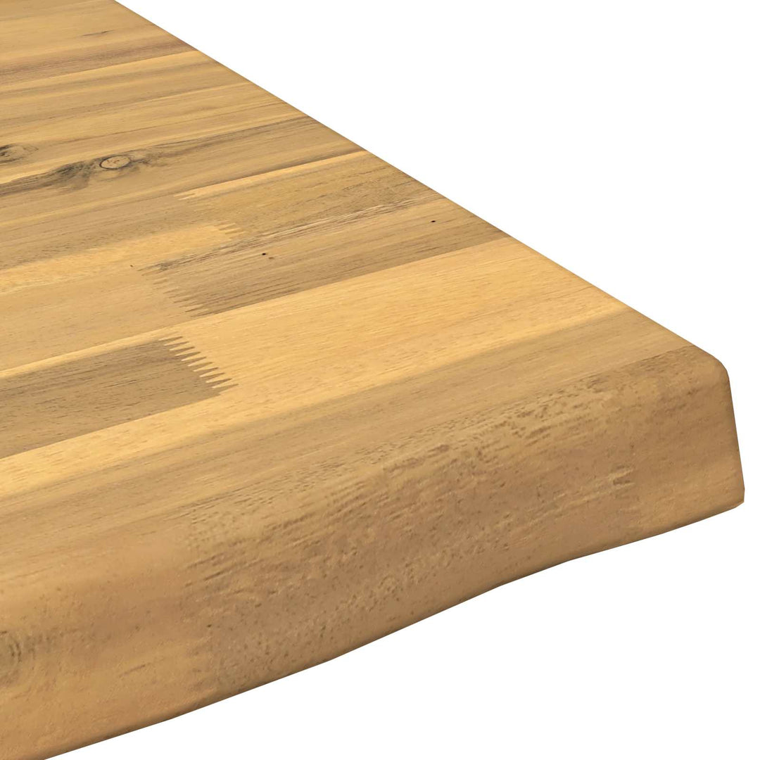Rektangulært Bordplade 90 x 50 x 3,5 cm Rektangulær Hvid