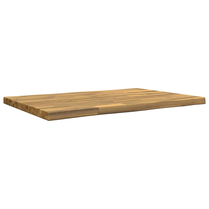 Rektangulært Bordplade 90 x 50 x 3,5 cm Rektangulær Hvid