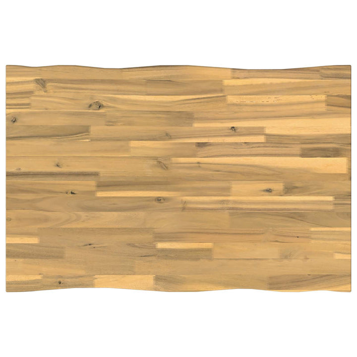 Rektangulært Bordplade 90 x 50 x 3,5 cm Rektangulær Hvid