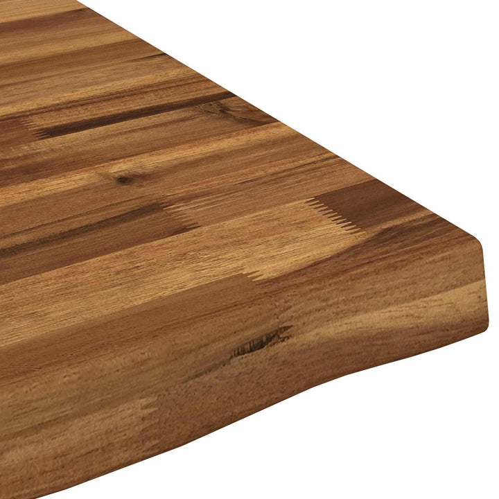 Rektangulært Bordplade 90 x 50 x 3,5 cm Rektangulær Naturfarvet