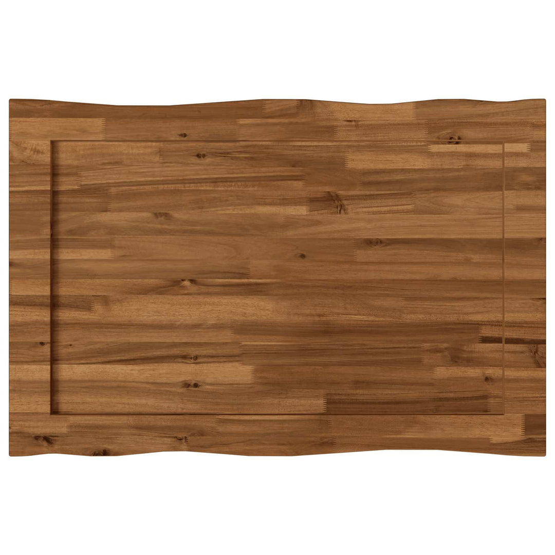Rektangulært Bordplade 90 x 50 x 3,5 cm Rektangulær Naturfarvet