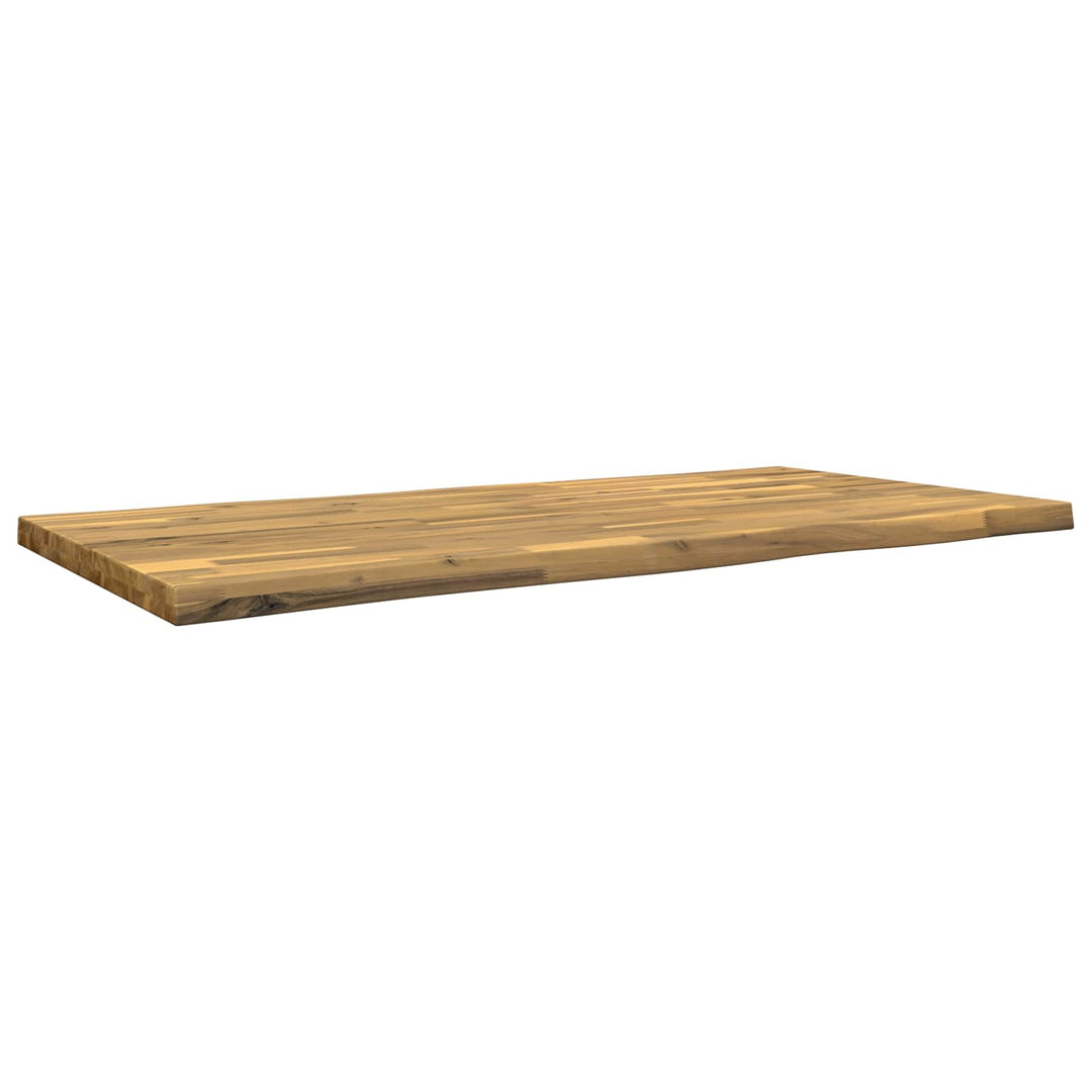 Rektangulært Bordplade 90 x 50 x 3,5 cm Rektangulær Hvid