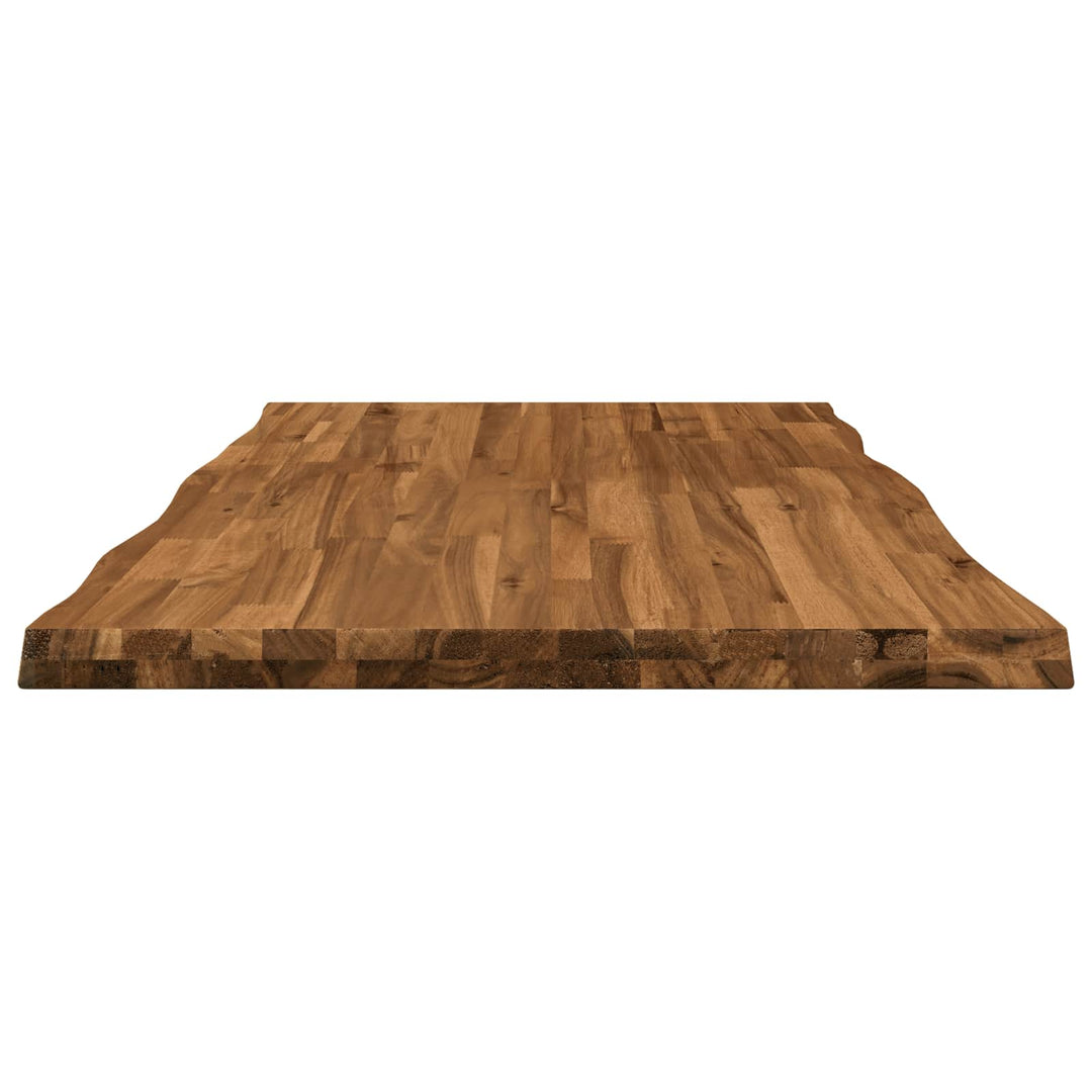 Rektangulært Bordplade 90 x 50 x 3,5 cm Rektangulær Naturfarvet