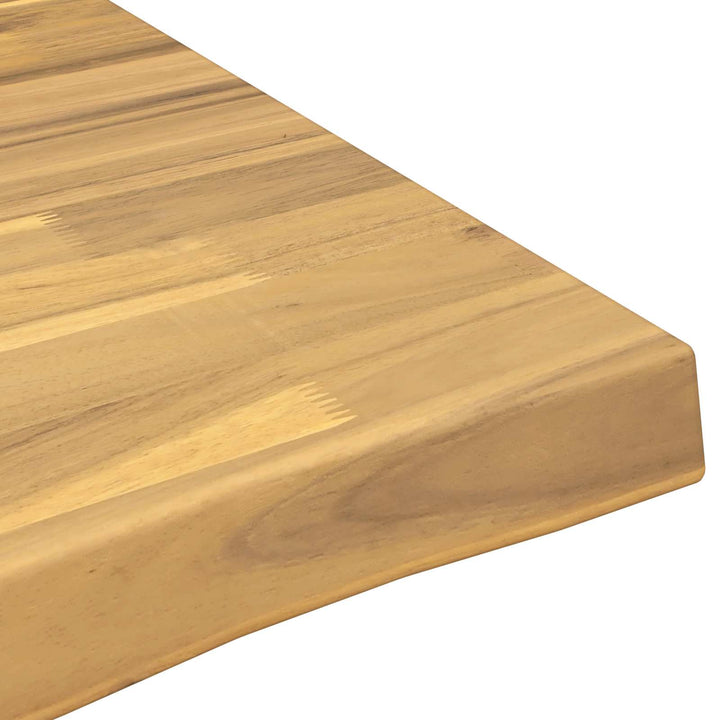 Rektangulært Bordplade 90 x 50 x 3,5 cm Rektangulær Hvid